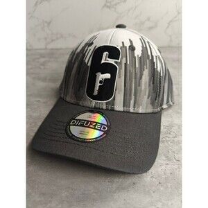 Rainbow Six Siege R6 Hat Cap NWT Strapback Difuzed Ubisoft
